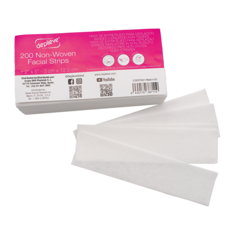 Facial Strips 3cm x 12,5cm (200pcs) | Ταινίες Αποτρίχωσης Προσώπου (πακέτο 200τμχ)