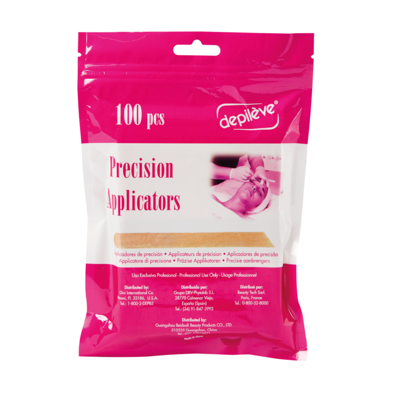 Precision Applicators 10,6cm x 1,0cm (100pcs) | Σπάτουλες Προσώπου 10,6εκ x 1,0εκ (100τμχ)